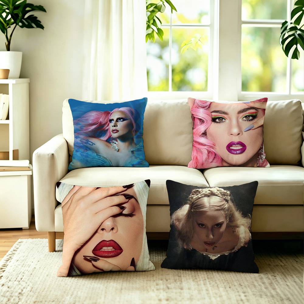 Home Textiles Là Gì - Hot Singer L-Lady G-GagaS vierkante dubbelzijdig