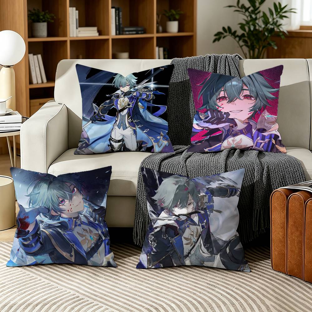 Home Textiles Là Gì - Cryo L-Lohen G-Genshin Kussenhoes voor Sofa