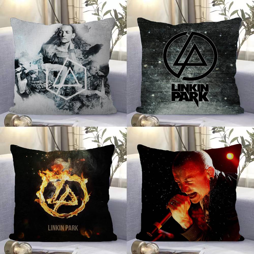 Hot Home Of Textiles - Hot Band L-Linkin P-Park kussenhoes decoratief