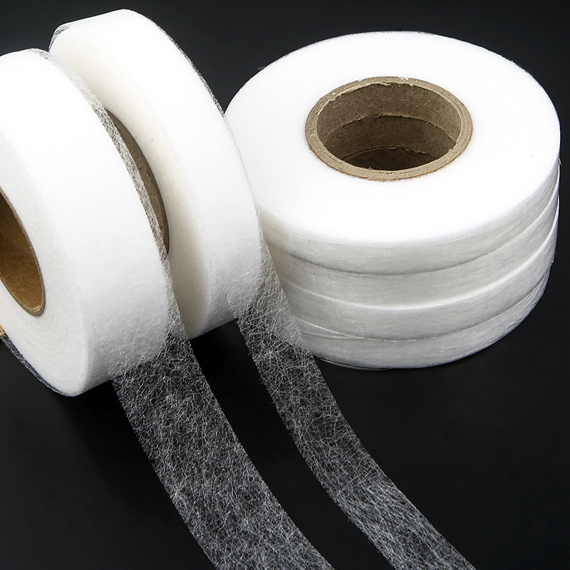 Hot Home Of Textiles - 70 meter zwart wit smeltgaas tussenvoering