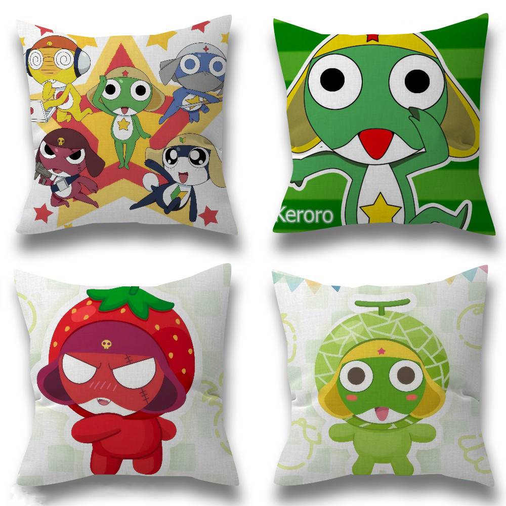 Hot Home Of Textiles - Hot Gunsou Keroro kikker kussensloop toon