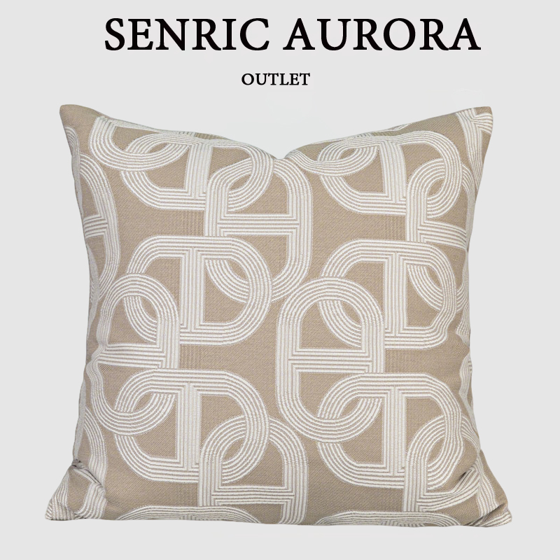 Pillow Cover 20X20 - Ontwerp Luxe Kussenhoes 45x45 cm Melk