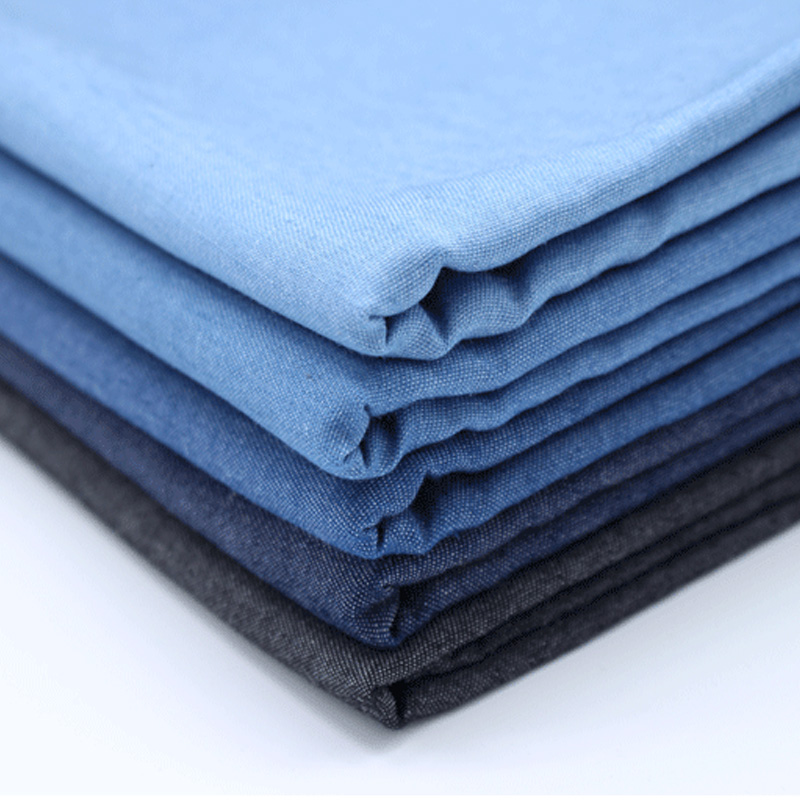 Quality Home Textiles - Kwaliteitsdenimstof Dunne zachte gewassen stof Naaien