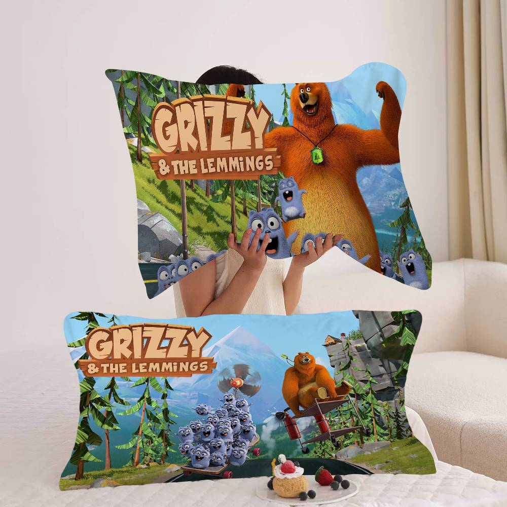 Home Textiles Là Gì - Comedy G-Grizzly en L-Lemmings sneldrogende polyester
