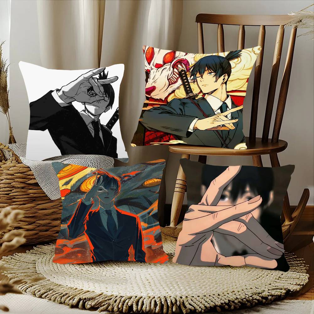 Home Textiles Inc - Hayakawa Aki Anime C-Chainsaw M-Man Kussensloop