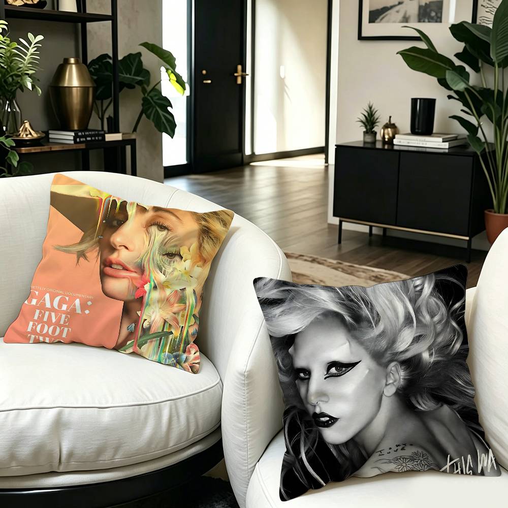 Home Textiles Là Gì - Hot L-Lady Singer G-Gaga Kussen Anime