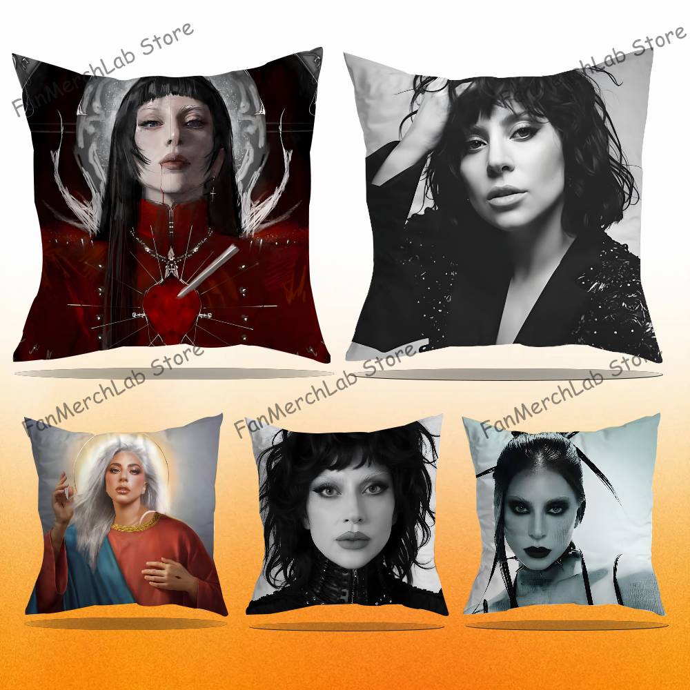 Home Textiles Là Gì - L-Lady Singer G-GagaS bedrukte kussensloop kussenhoes