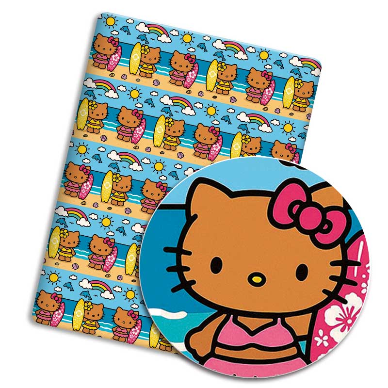 Sanrio warme stof 140x50CM kat - Hot Home Of Textiles recensie en prijs