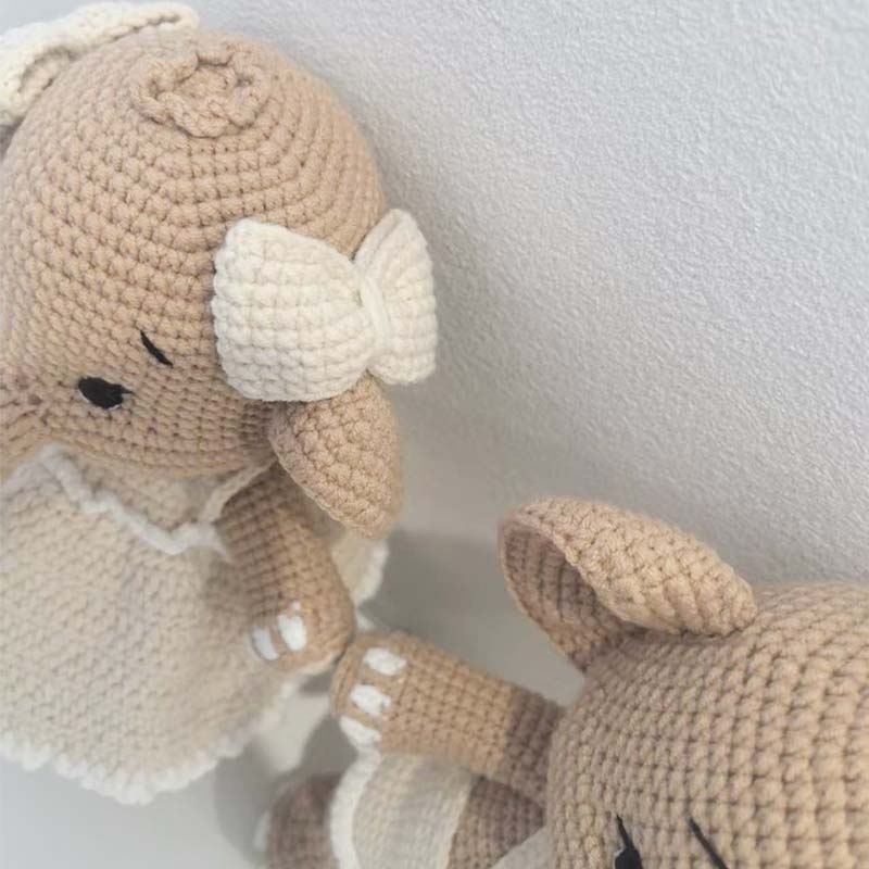 Handgemaakt gehaakt olifant kn - Home And Textiles Today recensie en prijs