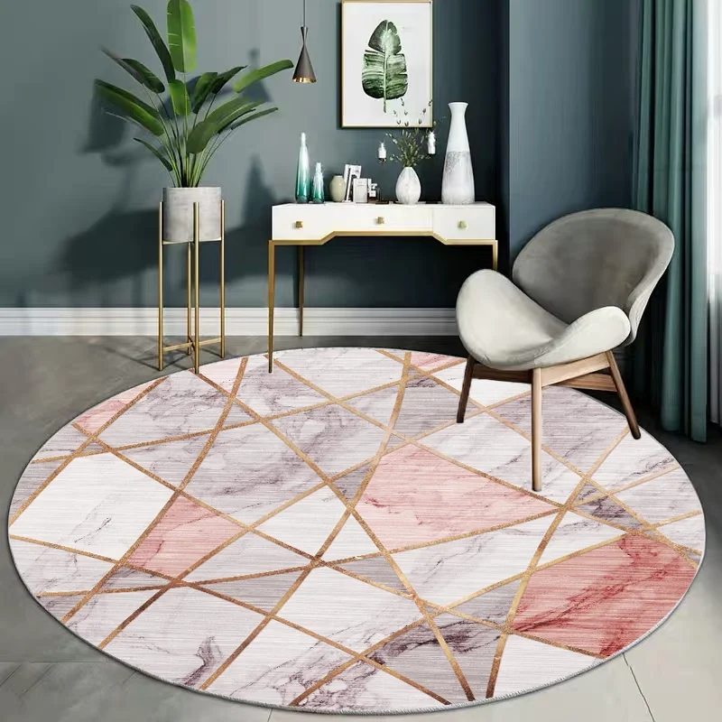 ~O~Light luxe ronde vloermat v - Home Lines Textiles recensie en prijs