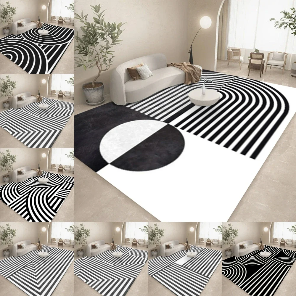 HD-zwart wit geometrische lijn - Home Lines Textiles recensie en prijs