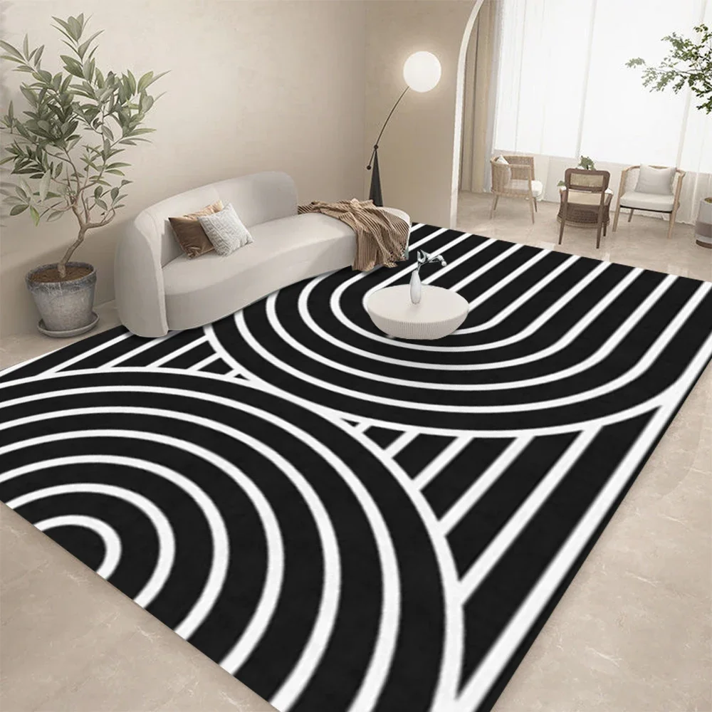 HD-zwart wit geometrische lijn - Home Lines Textiles recensie en prijs