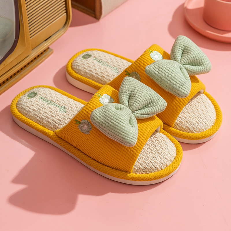 Comfortabele linnen pantoffels - Textiles For Home recensie en prijs