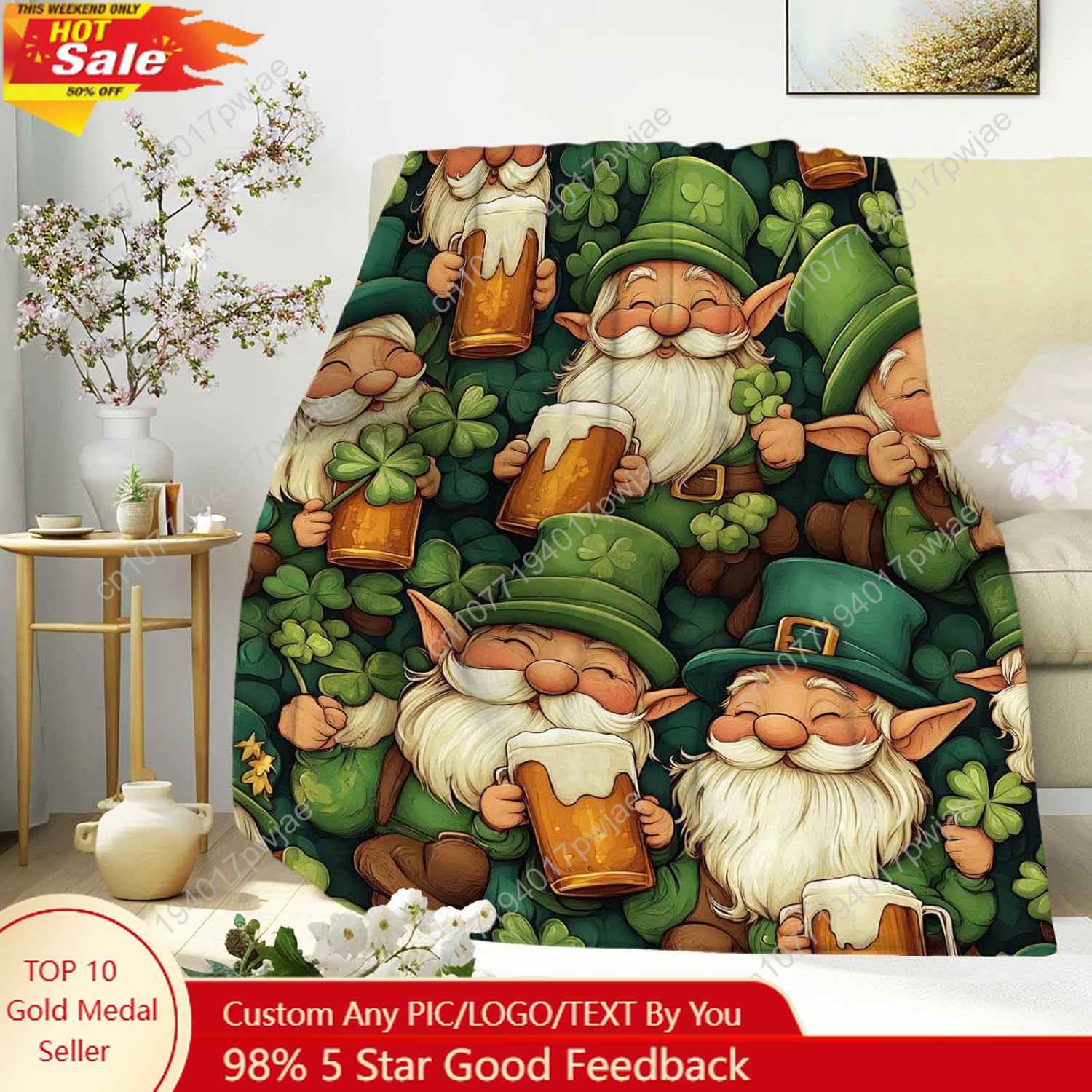 St. Patrick's Day Gnome gooien - Home And Textiles Today recensie en prijs