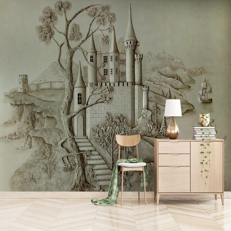 3D architectonische muurschild - Home Textiles City recensie en prijs