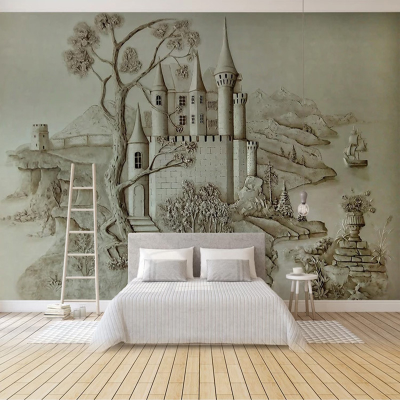 3D architectonische muurschild - Home Textiles City recensie en prijs