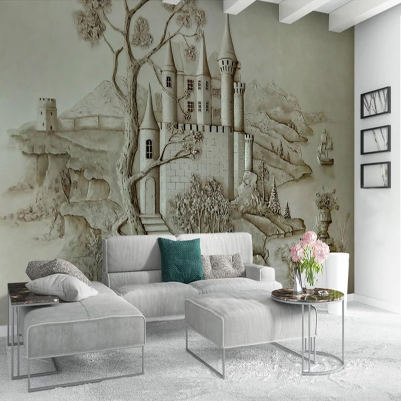 3D architectonische muurschild - Home Textiles City recensie en prijs