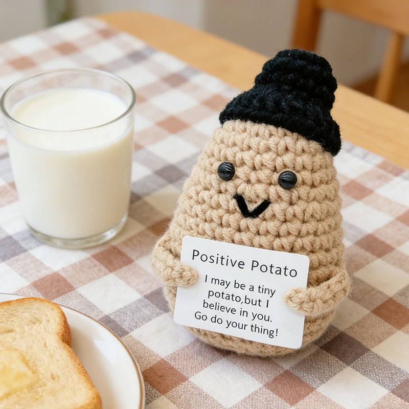 Schattig positief aardappelhaa - Home And Textiles Today recensie en prijs