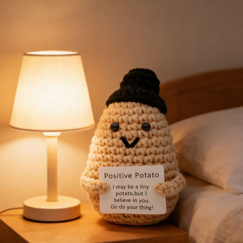 Schattig positief aardappelhaa - Home And Textiles Today recensie en prijs