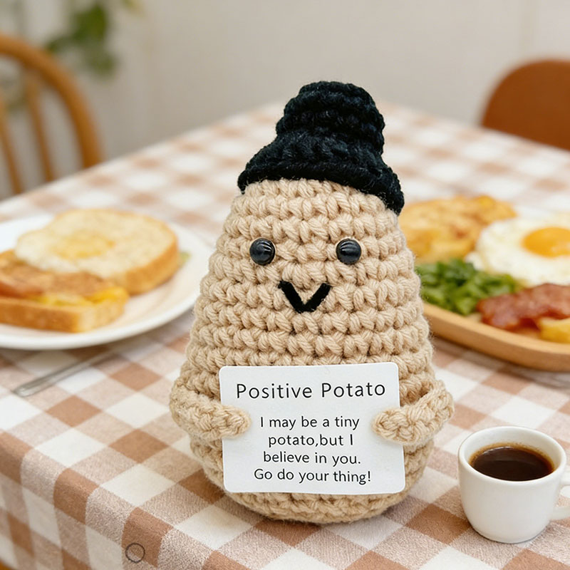 Schattig positief aardappelhaa - Home And Textiles Today recensie en prijs
